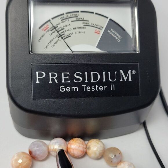 Tourmaline Pastel Beaded Stretch Bracelet Quartz Arrowhead Pendant Healing Gift - Picture 5 of 12